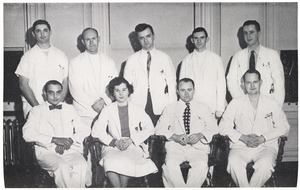 Nine members of the Faulkner Hospital resident staff