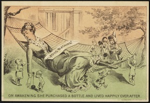 "Ladies Blacking" - on awakening she purchased a bottle and lived happily ever after.