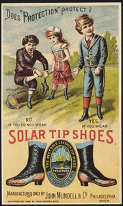 Does "protection" protect? No. if you do not wear- Yes. If you do wear Solar Tip shoes.