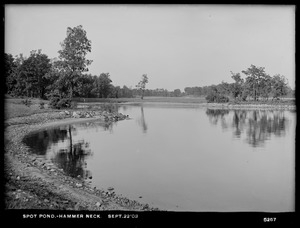 Distribution Department, Low Service Spot Pond Reservoir, Hammer Neck, Stoneham, Mass., Sep. 22, 1903