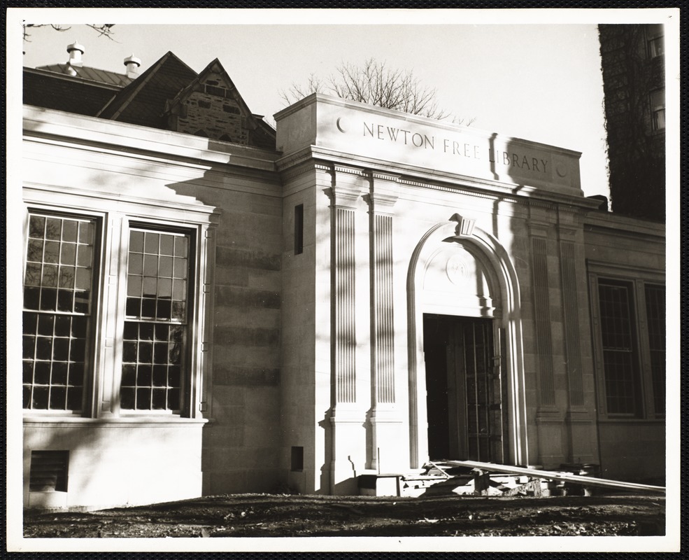 Newton Free Library, Old Main, Centre St. Newton, MA. Old Main ...