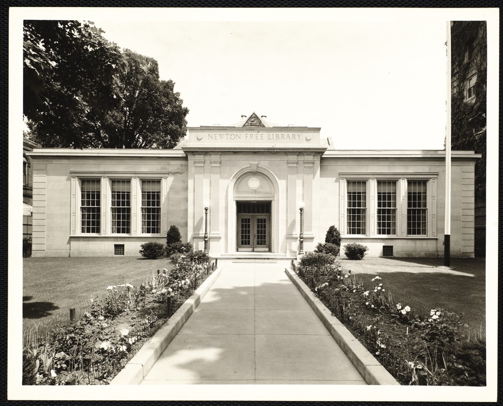 Newton Free Library, Old Main, Centre St. Newton, MA. Old Main ...