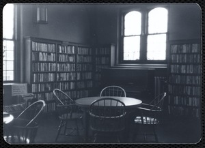 Newton Free Library, Old Main, Centre St. Newton, MA. Old Main, interior