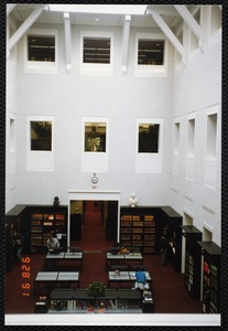 Newton Free Library, 330 Homer St., Newton, MA. Atrium