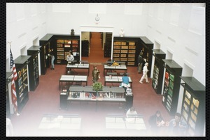 Newton Free Library, 330 Homer St., Newton, MA. Atrium