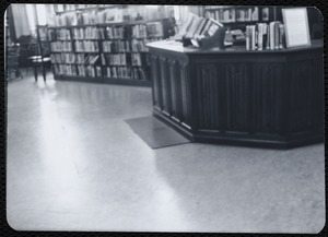 Newton Free Library branches & bookmobile. Newton, MA. Interior shots