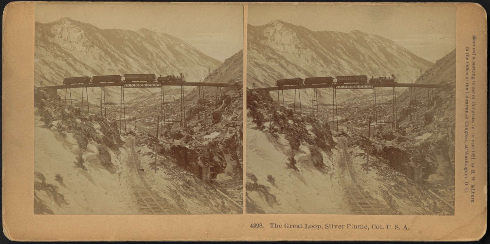 The great loop, Silver Plume, Col. U.S.A.