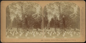 Cemetery, Soldier's Home, Washington, D.C. U.S.A.