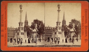 Soldiers monument, Worcester, Mass.
