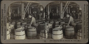 Shipping salt in barrels, St. Clair, Michigan