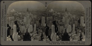 New York City from the tower of the Empire State Building