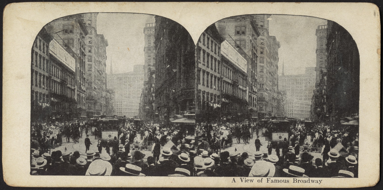 A view of famous Broadway