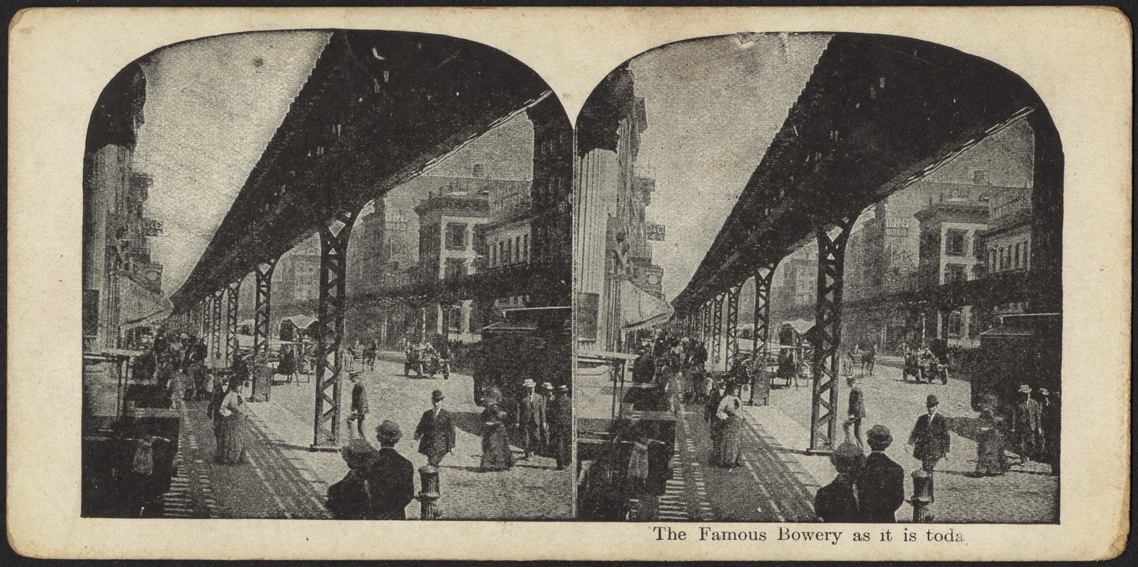 The famous Bowery as it is today