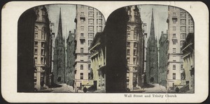Wall Street and Trinity Church