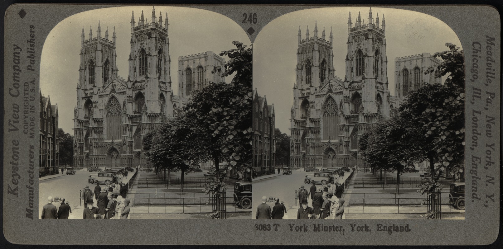 West front and towers of York Minster, York, England