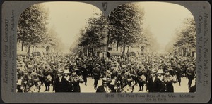 Mobilization in Paris, Aug. 4, 1914
