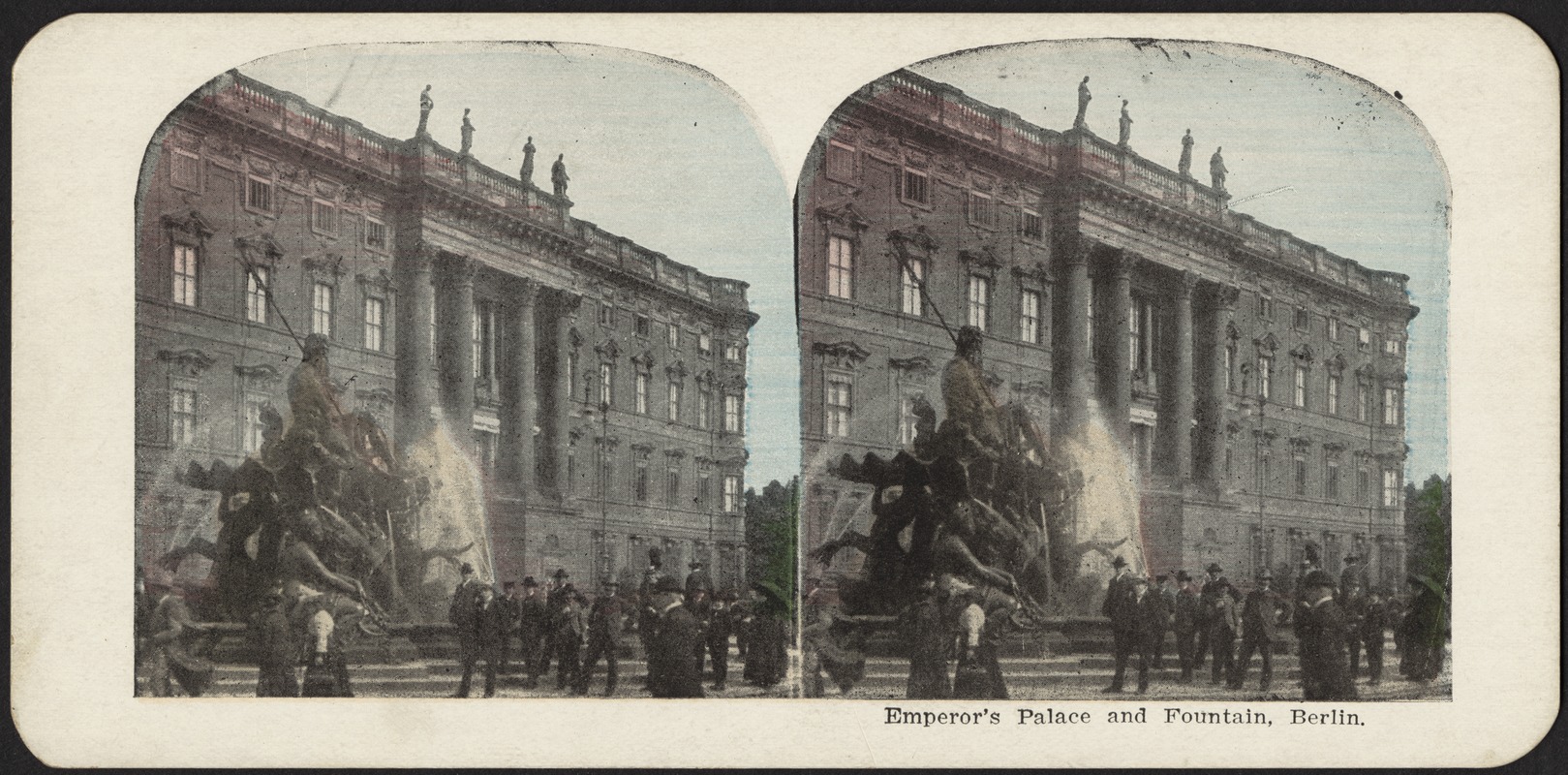 Emperor's palace and fountain, Berlin