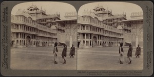 A masterpiece of magnificence - palace of the Maharajah at Jeypore, India