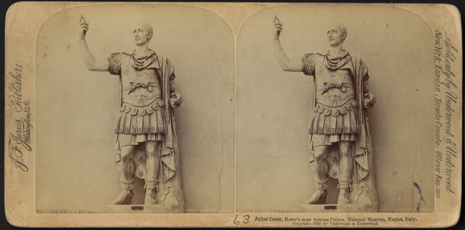 Julius Caesar, Rome's most famous citizen, National Museum, Naples, Italy