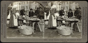 Bread market, Cracow, the ancient Polish capital, Poland