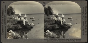 Lake Siljan mirrors the past in the life of the present. Rattvik costumes in Dalecarlia, Sweden