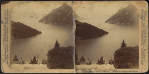 The Lake of Lucerne from the Axenstein, Switzerland