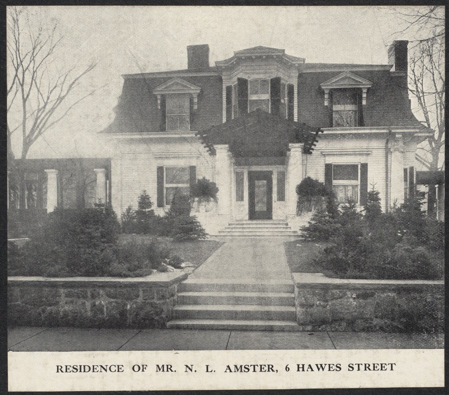 N.L. Amster House, 6 Hawes St.