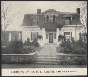 House of N.L. Amster, 6 Hawes Street