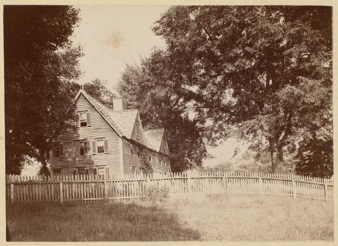 Peter Aspinwall house, Aspinwall Ave., rear view