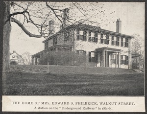Samuel Philbrick house, Walnut St.