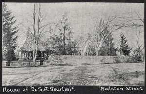 S.A. Shurtleff house, Boylston St.