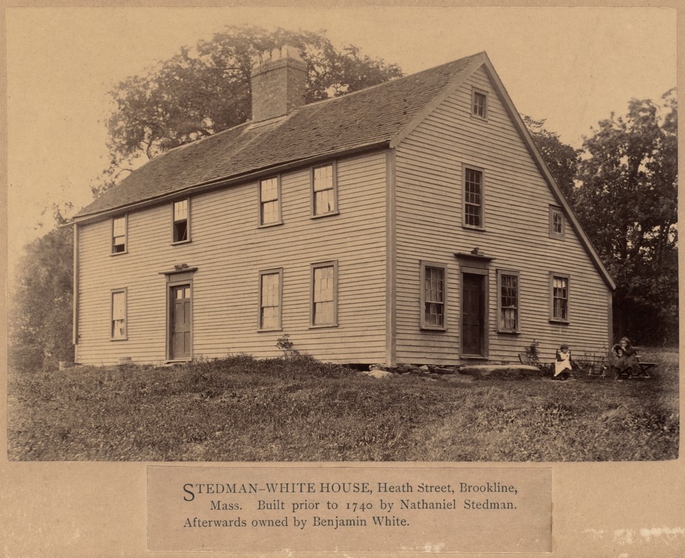 Nathaniel Stedman house, Heath St.