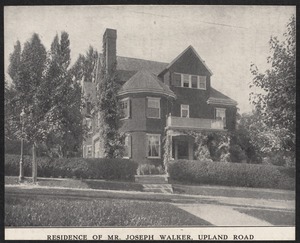 Joseph Walker house, Upland Rd.