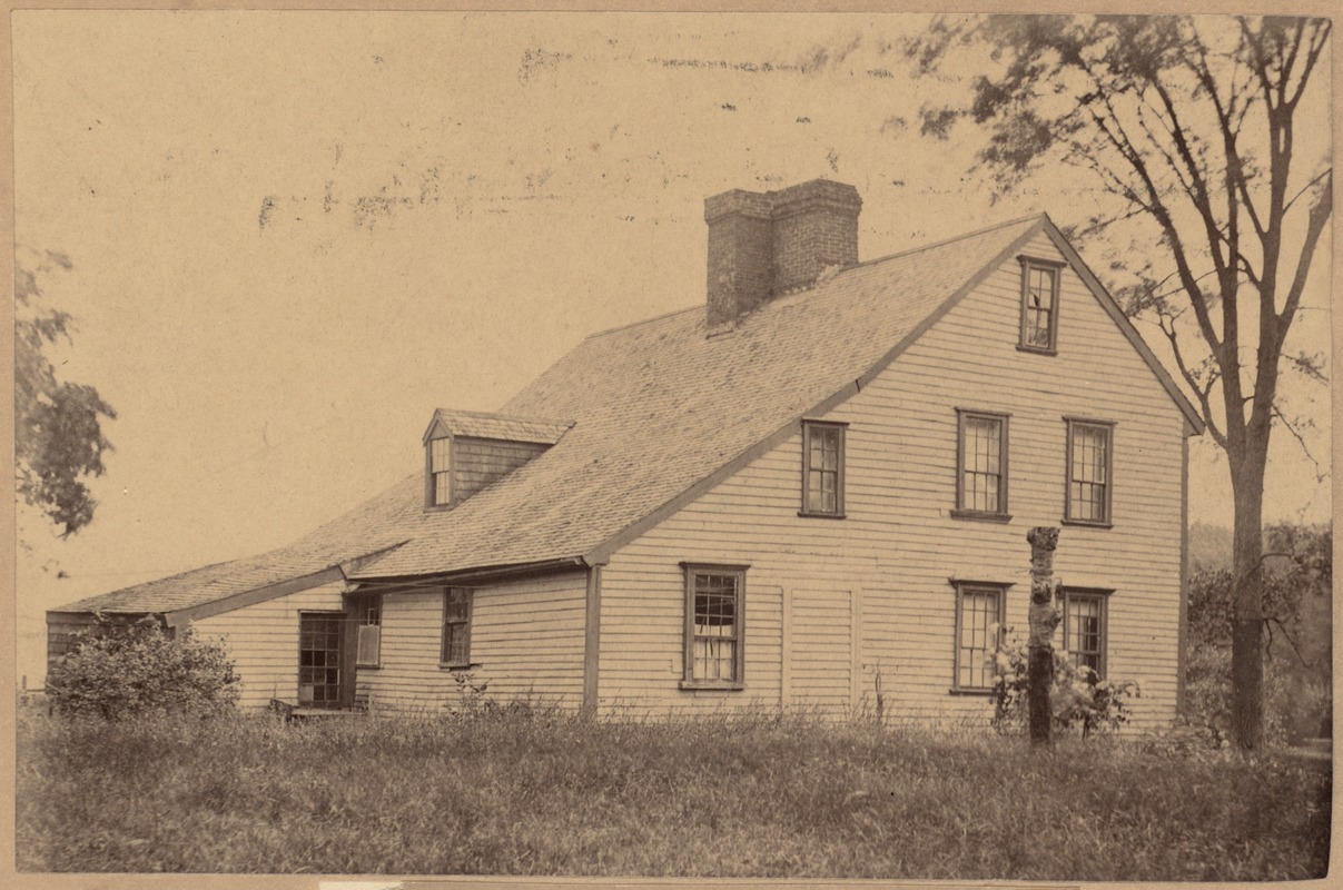 John Woodward house Digital Commonwealth