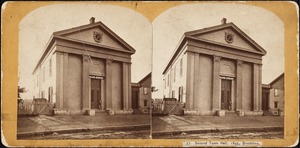 Second Town Hall, 1845