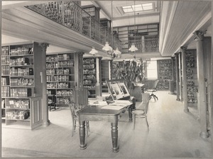 Public Library, 1869 building, interior views