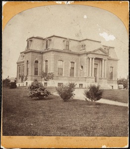 Public Library, 1869 building, exterior views