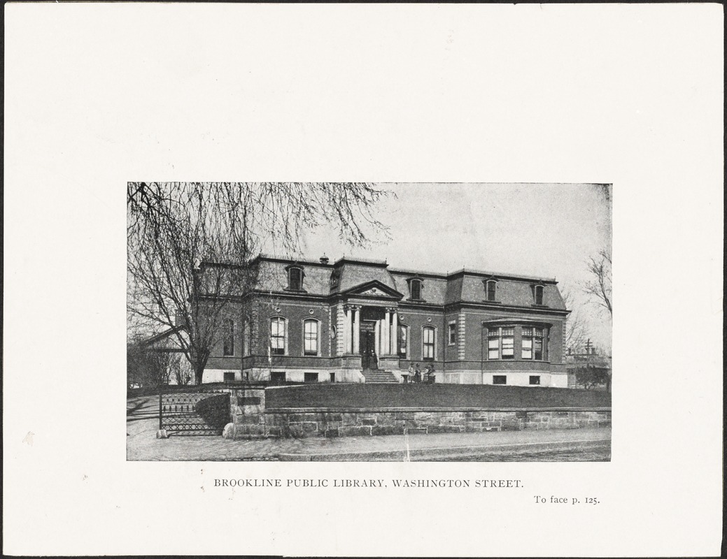 Public Library - 1869 building, Washington St.