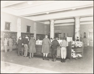 Public Library, 1910 building. Interior view