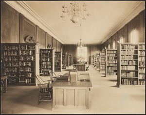 Public Library, 1910 building, Book Room