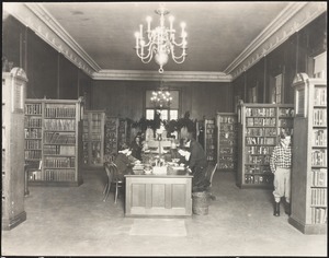 Public Library, 1910 building, reference room