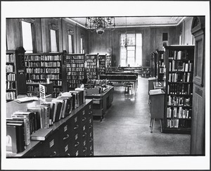 Main library, reference room