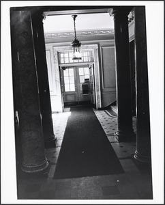 Interior view. Entrance hall near children's room