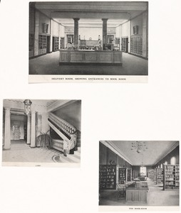 Public Library, 1910 building, interior views