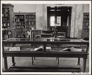 Public Library, library activities, Yale University book exhibit