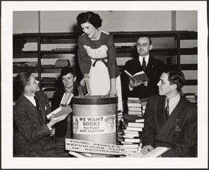 Library activities, Victory book campaign