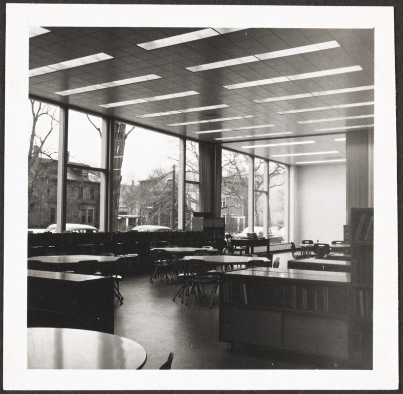 Coolidge Corner Branch, 31 Pleasant St., 1956 building Digital