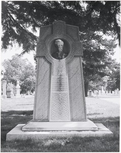 Mayor Patrick A. Collins headstone, Holyhood Cemetery