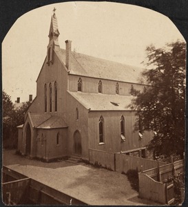 St. Mary's Church (first building), Andem Place