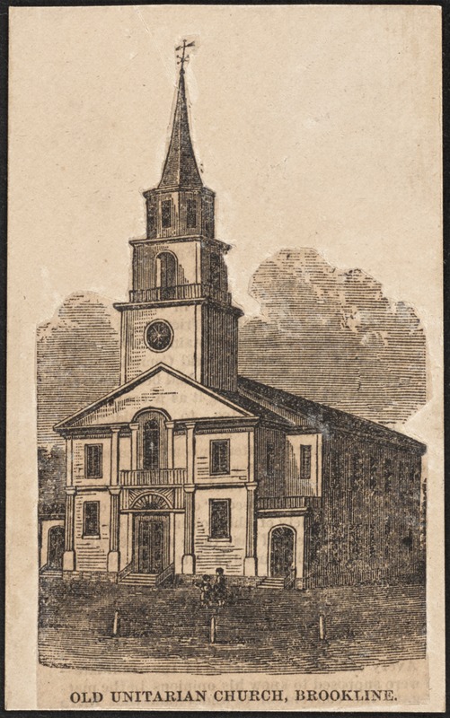 First Parish Church, second building, Walnut St.